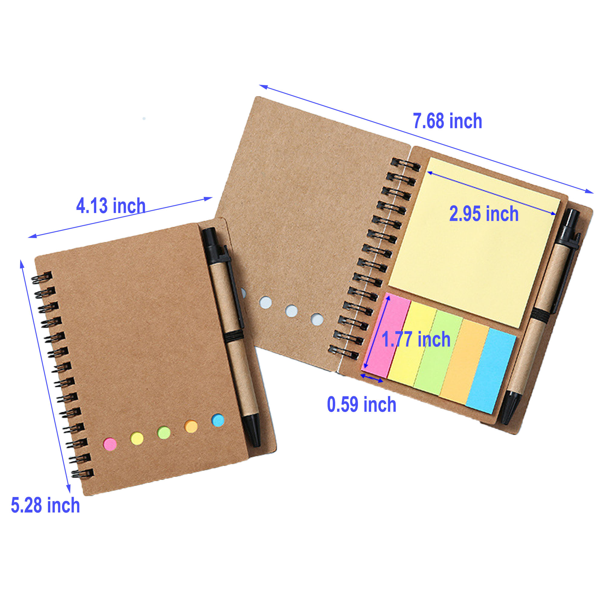 Recycled Notepad Notebook With Sticky 3