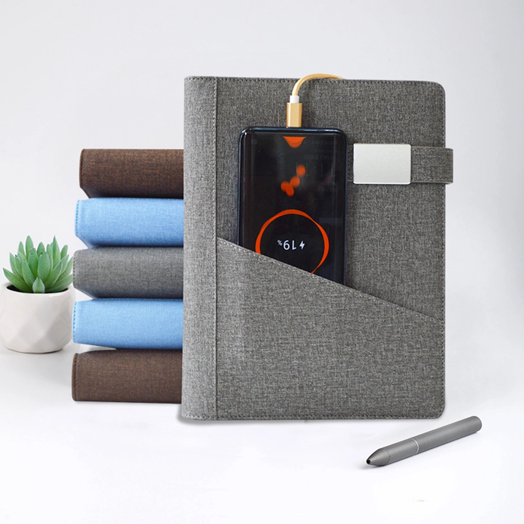 Notepad with 8000 mAh Power Bank & 16GB Flash Drive 5
