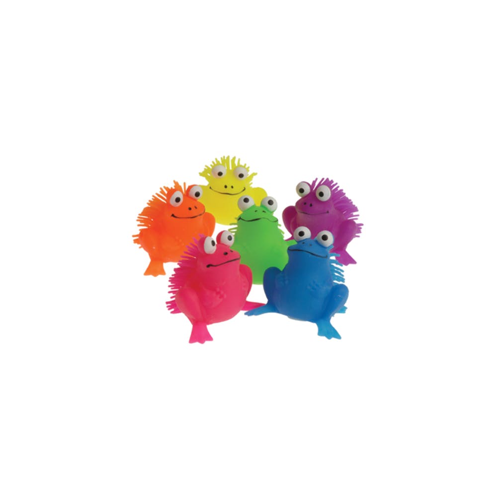 Puffer Frog Toys - Assorted 3.75" 1