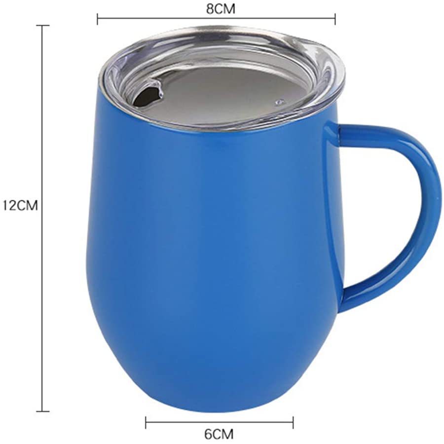 350ml Egg Shape Stainless Steel Cup 4