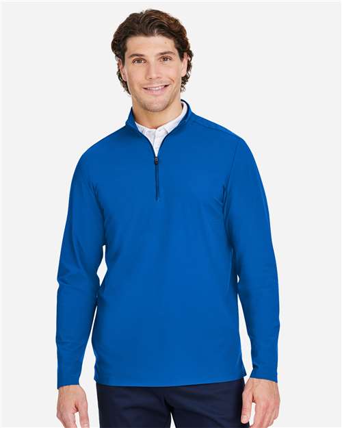 Men's CrownLux Performance® Windsor Welded Quarter-Zip Pullover - DG410 34