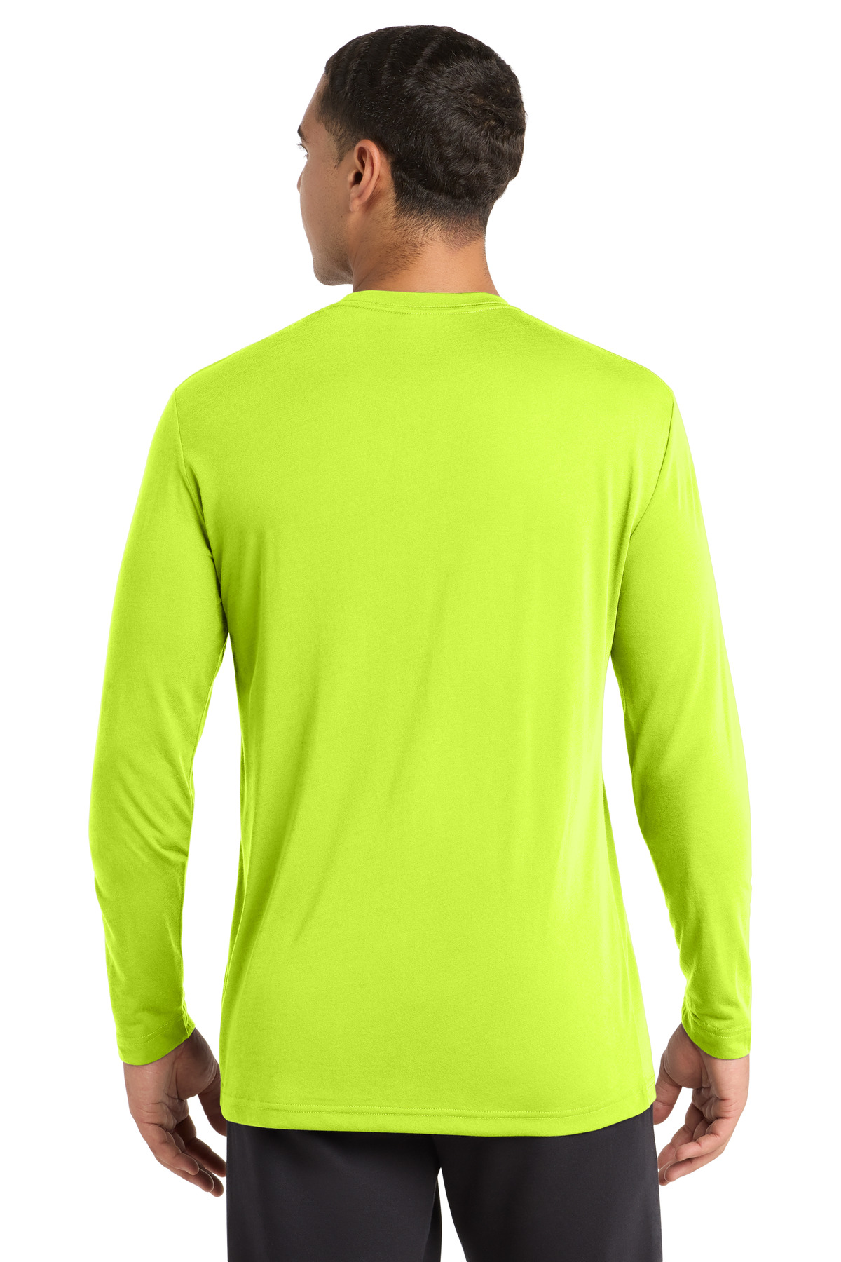 Sport-Tek Long Sleeve PosiCharge Competitor Cotton Touch Tee. ST450LS 45