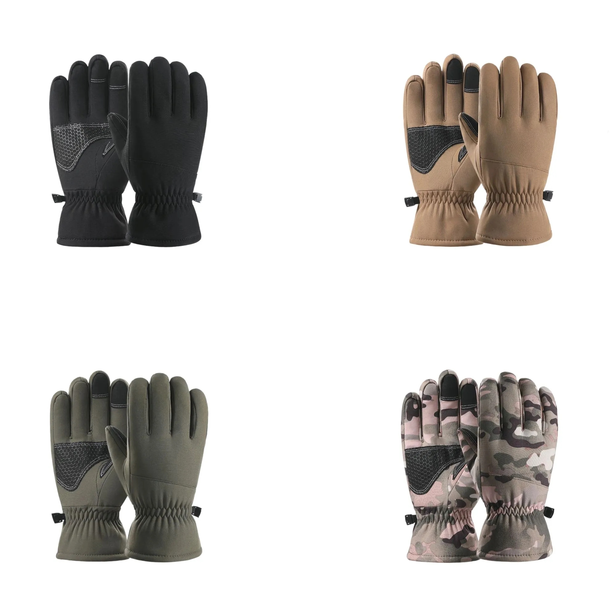 Winter Slip Resistant And Warm Outdoor Sports Gloves 5