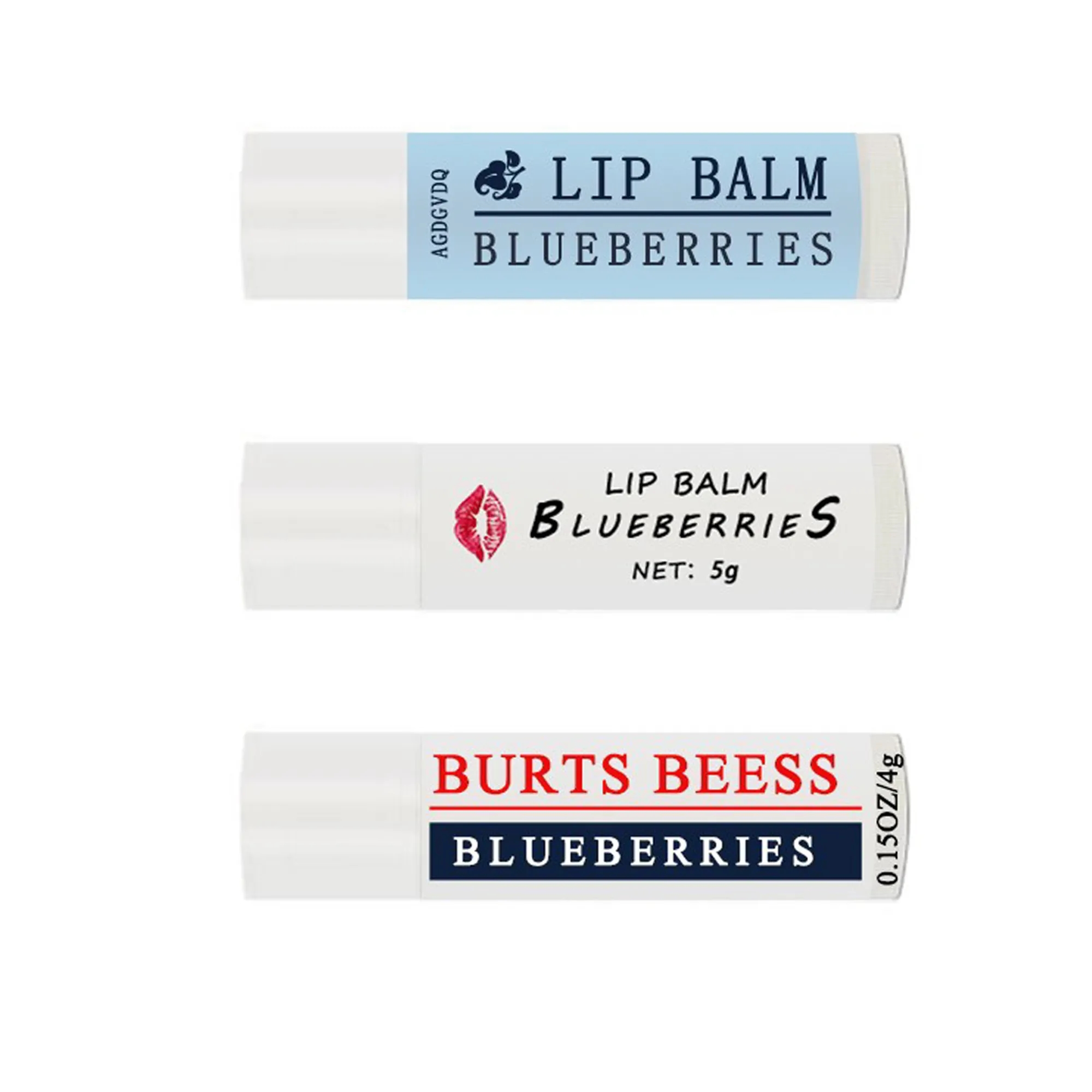 Colorful Label Natural Lip Balm MOQ100pcs 5