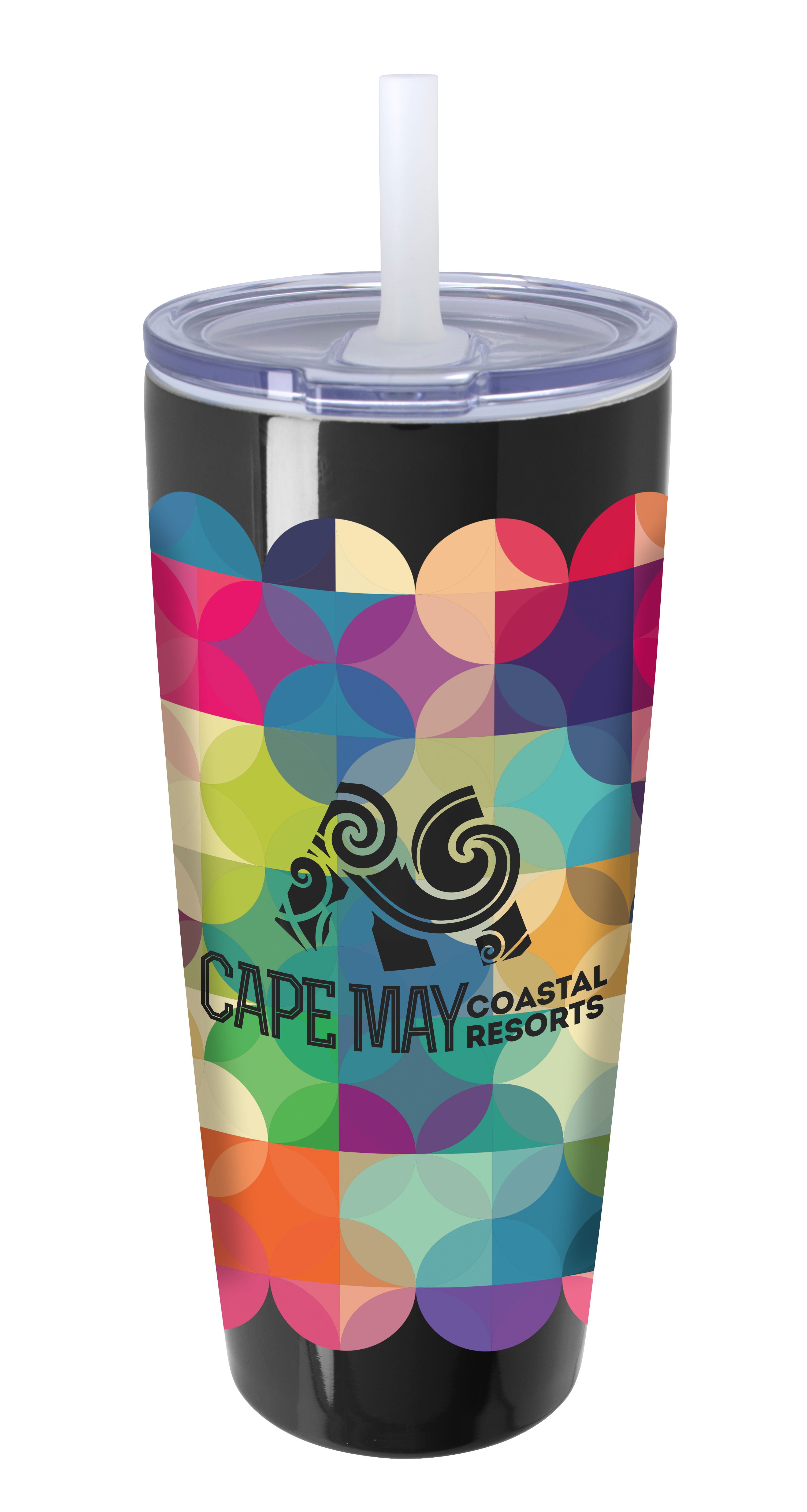 Built-in Straw Vacuum Tumbler 30 oz