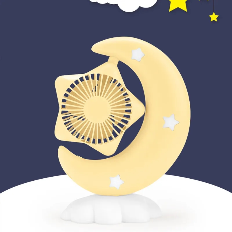Moon Stars Design Desktop Fan 5