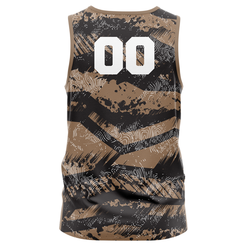 Unisex & Kids' Sublimation Jersey Style Tank Top - 180G 2