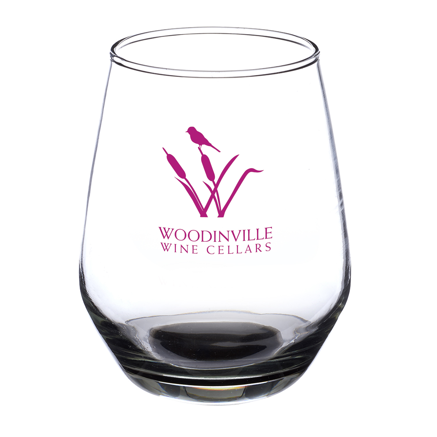 12 oz Silicia Stemless Wine Glasses 12