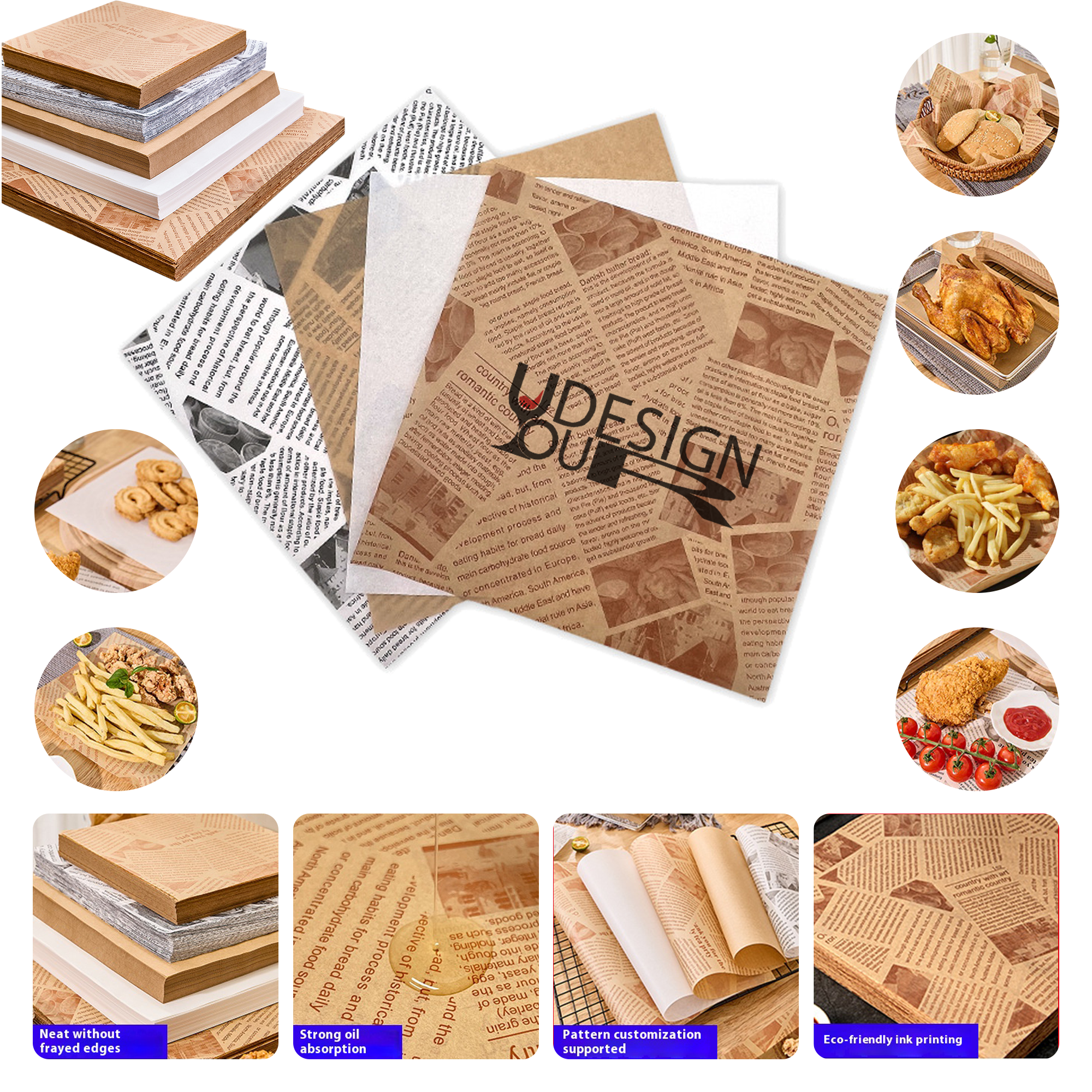 Grease-Resistant Deli Wrapping Paper 3