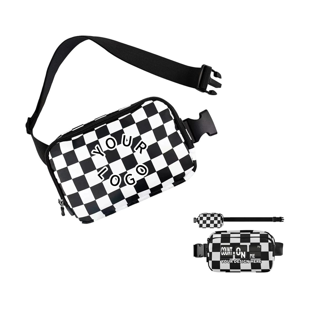 Durable Oxford Belt Bag for Running or Travel Essentials 1