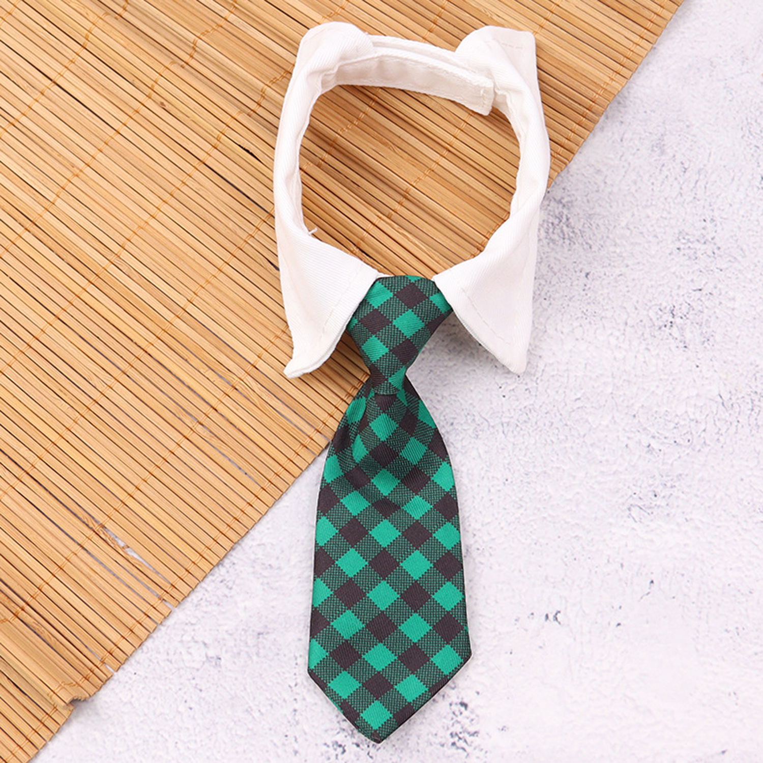 Adjustable Polycotton Pet Neck Tie 8