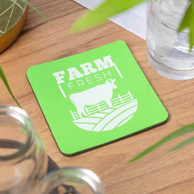 4 Inch Square Foam Coasters 17