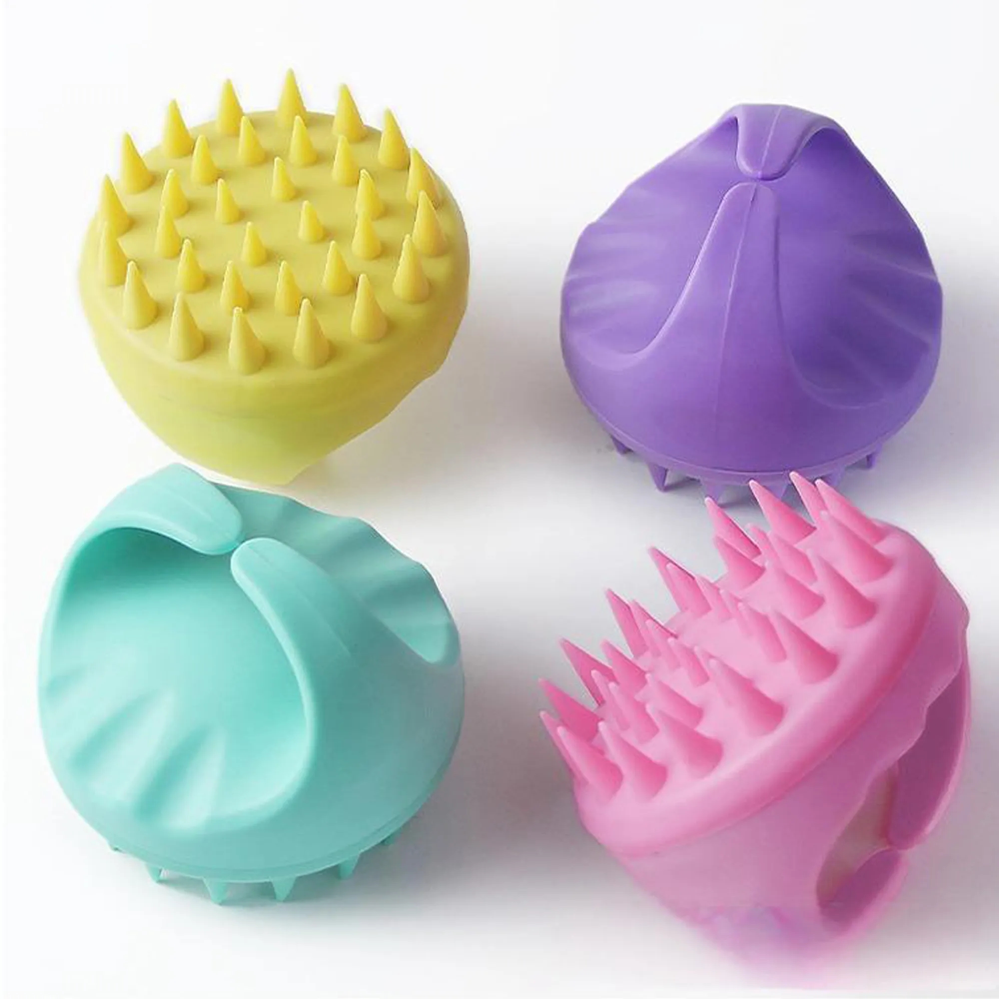 Silicone Hair Scrubbing Brush 7