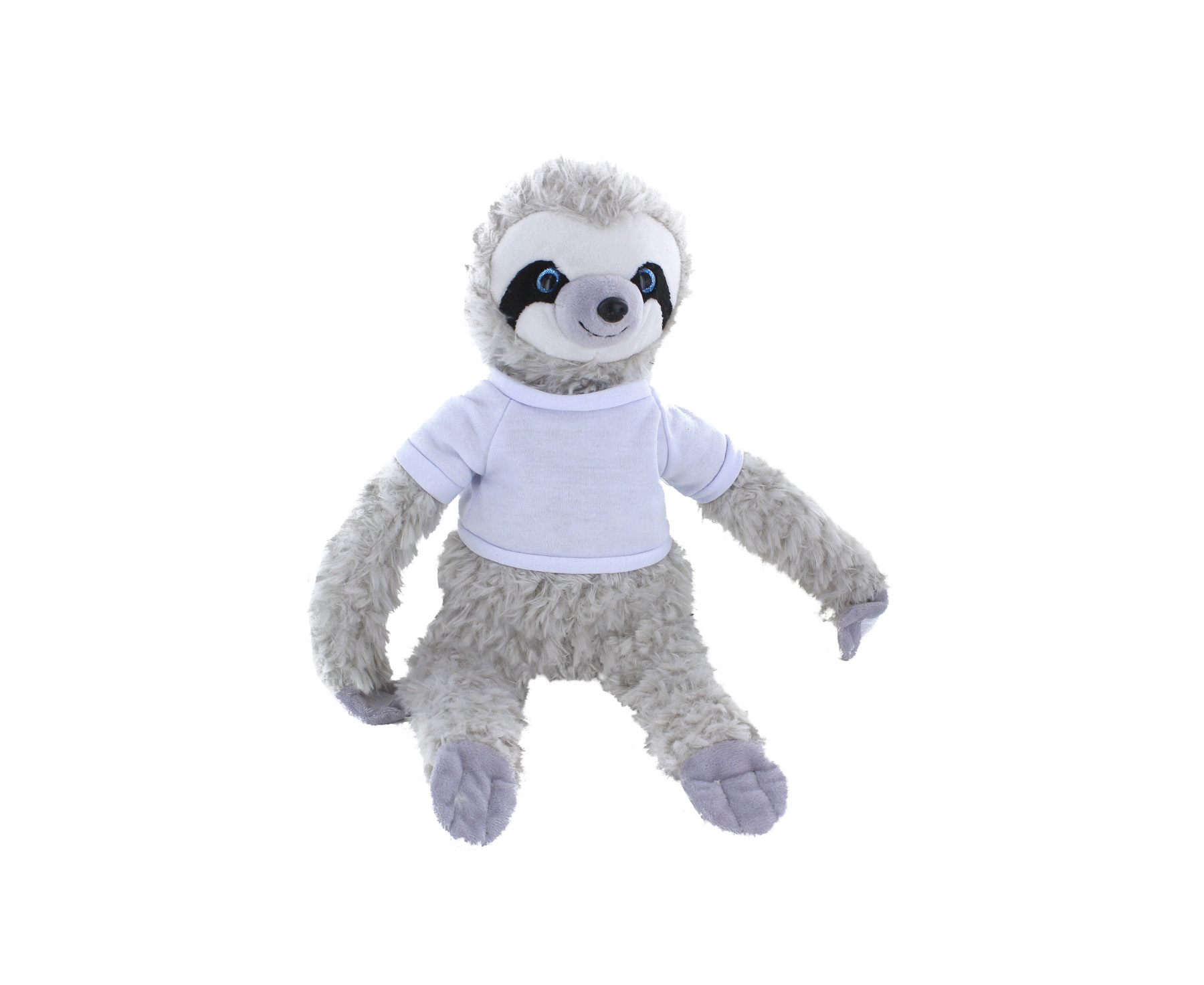 soft plush Sloth with t-shirt 9