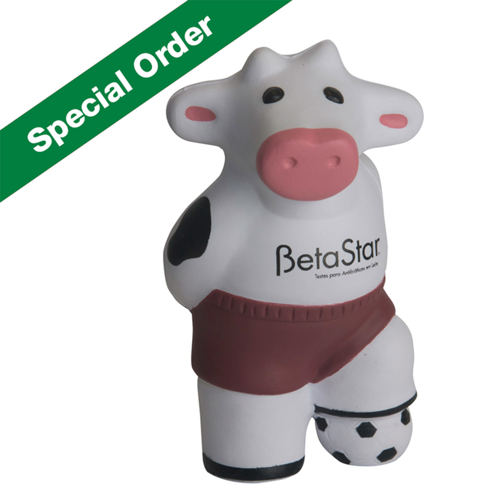 Soccer Cow Stress Reliever