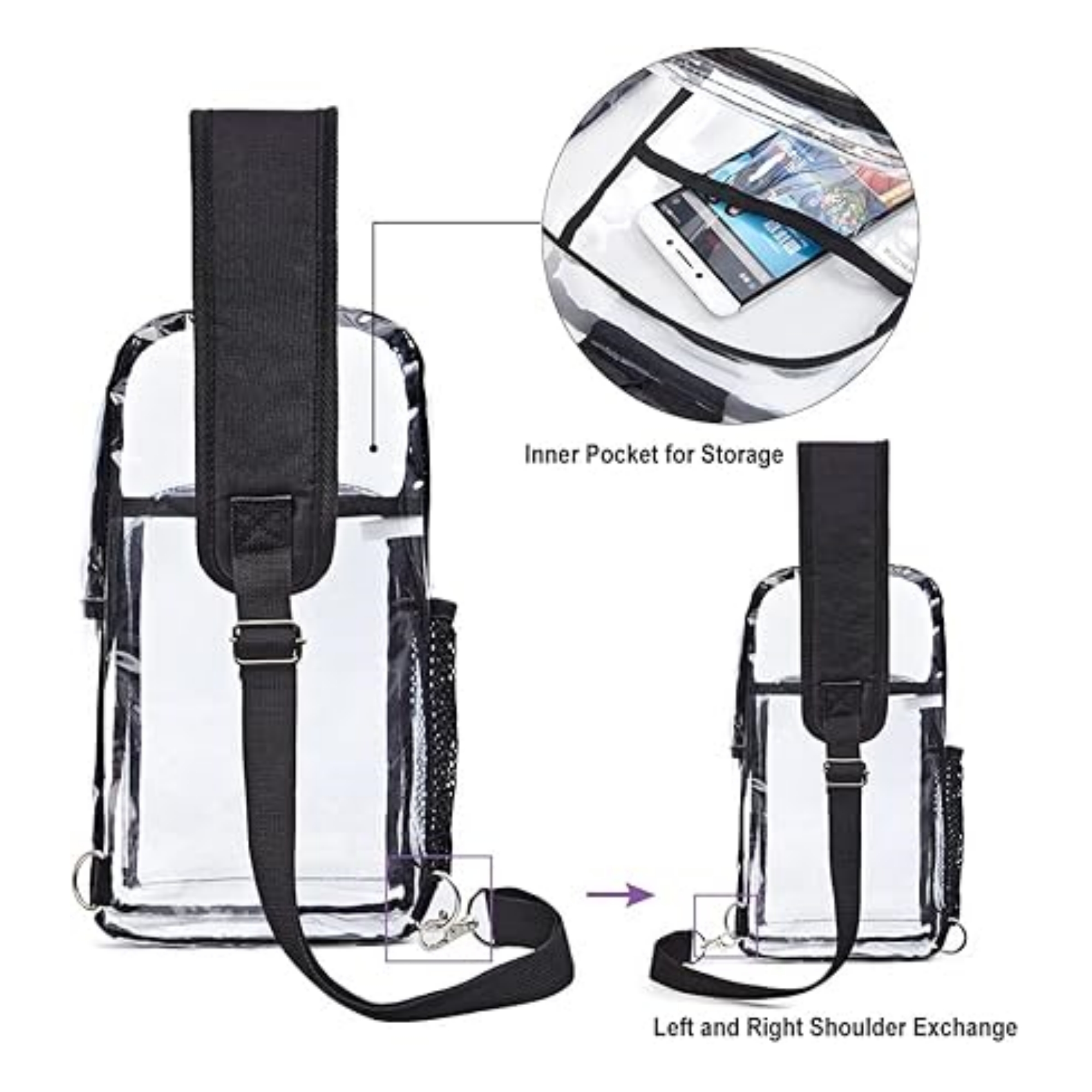 Clear Shoulder Bag 4