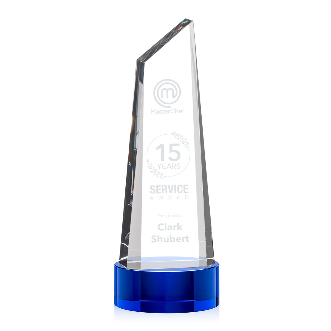 Akron Tower on Base - Blue 3