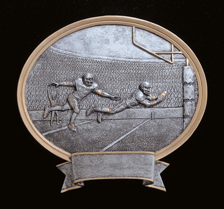 8" Football Legend Plate 2