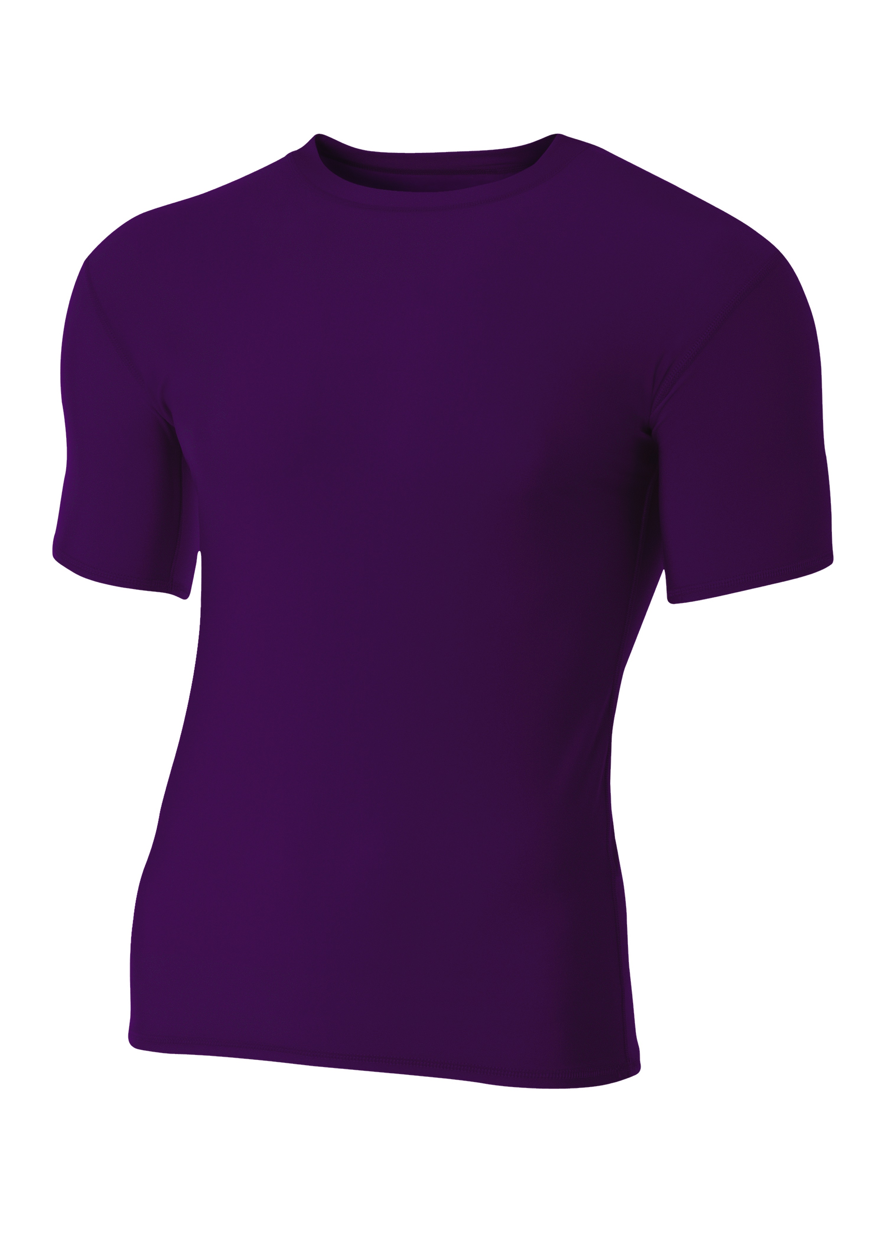 A4 Youth Short Sleeve Compression Crew 6