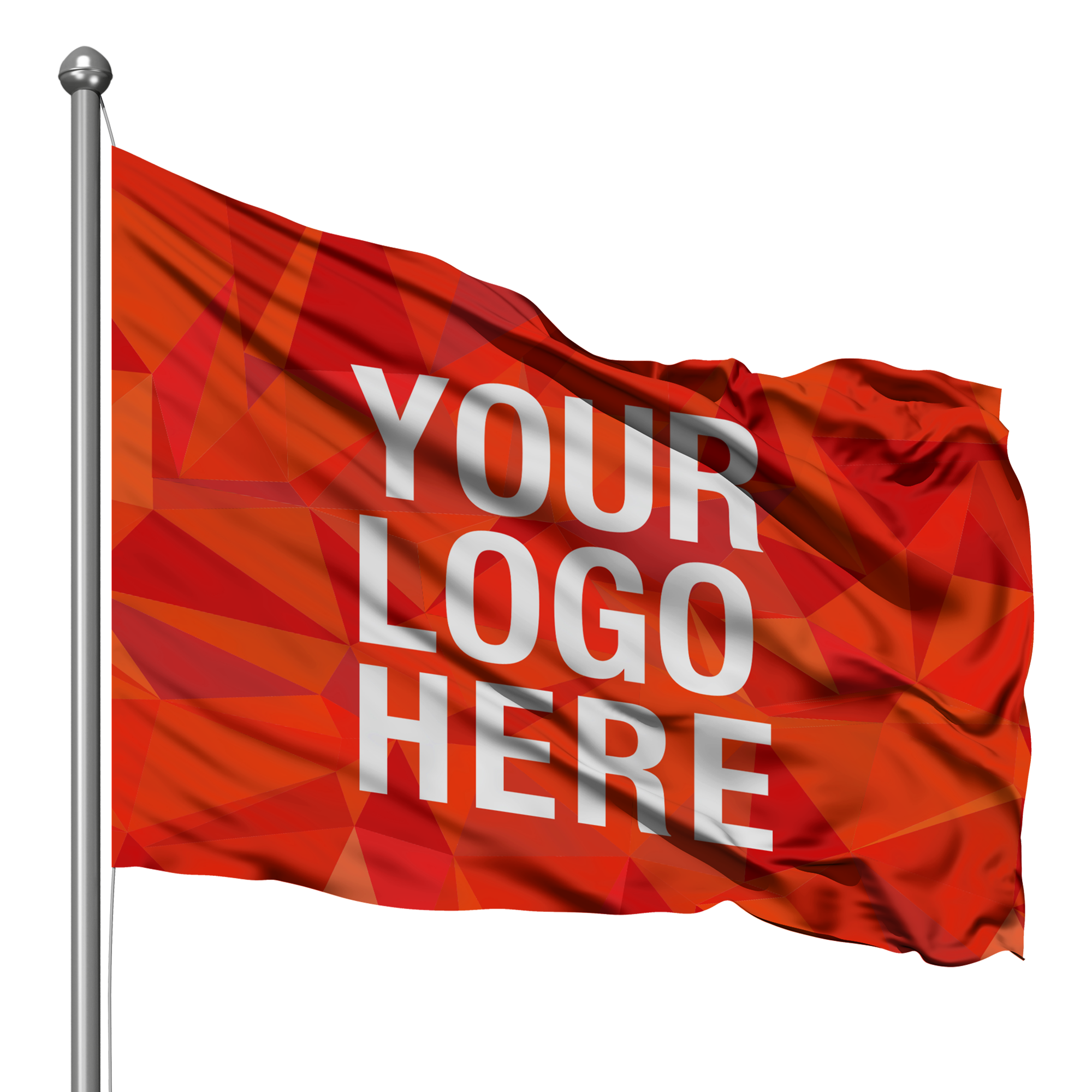 Premium Sublimated Single-Sided Flag - 3'x5' 5