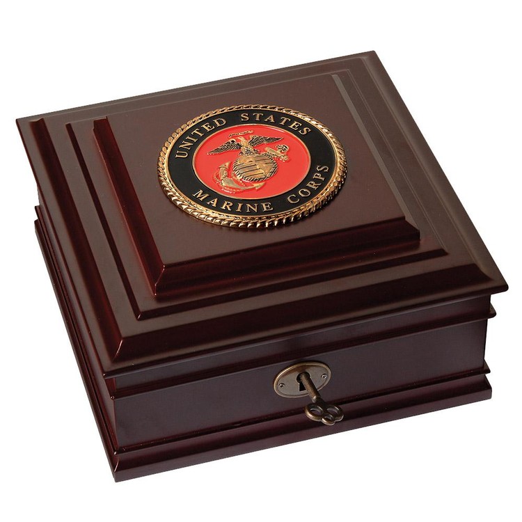 Marine Corps Medallion Desktop Box 2