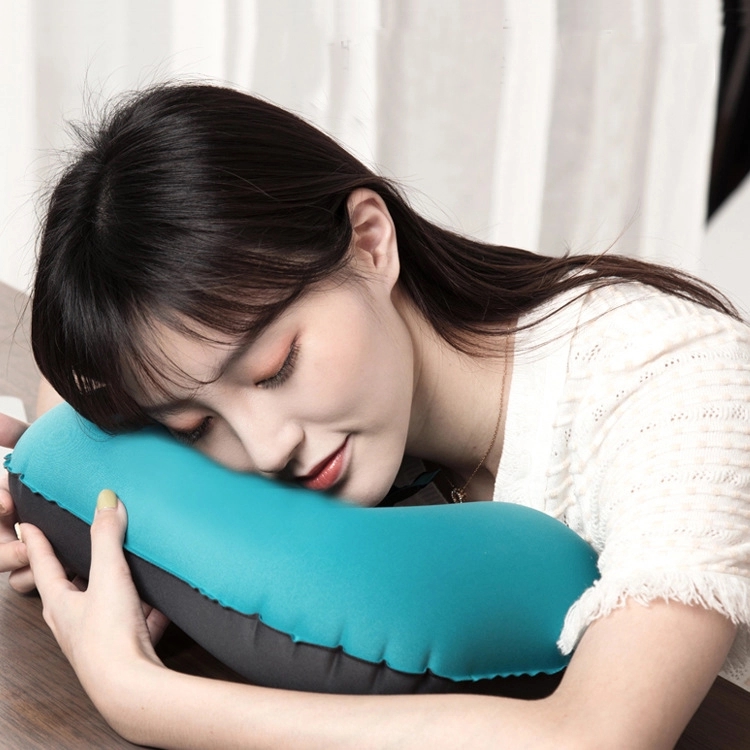 Milk silk portable inflatable pillow 7