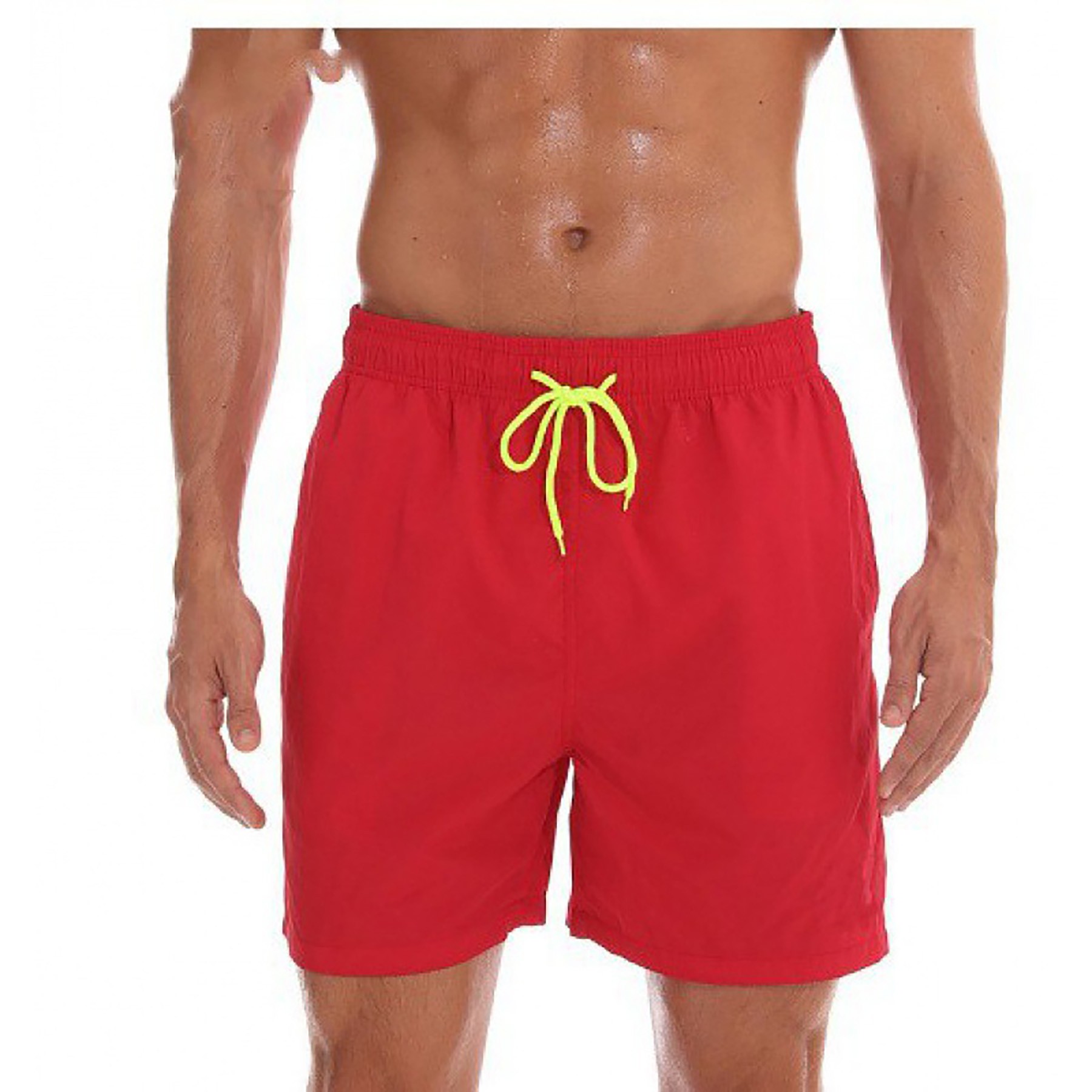 Essentials Men's 10 Inch Quick Dry Swim Trunk 20