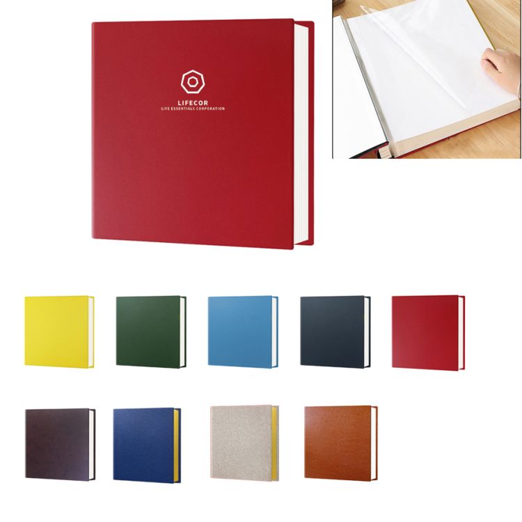 PU Leather Cover Self-Adhesive Photo Album 3