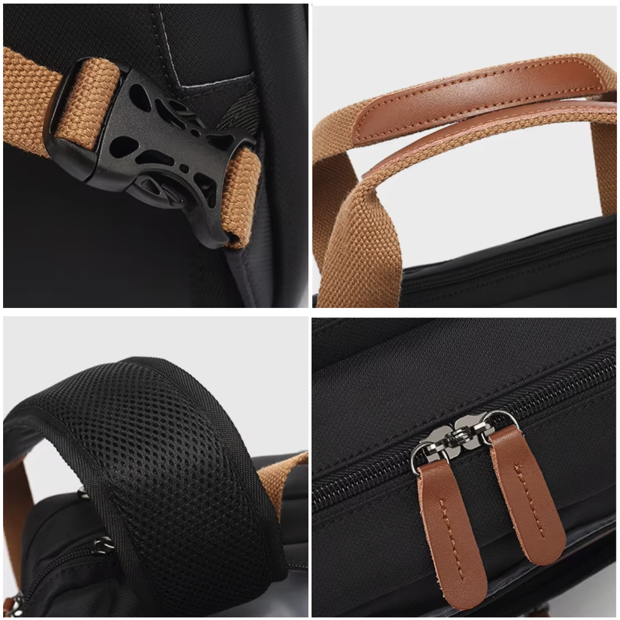 3 in 1 Computer Bag for Men 17.3 Inch Laptop Backpack 4