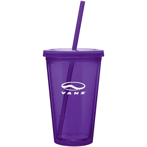Clearwater Colors - 16 oz Acrylic Tumbler 1