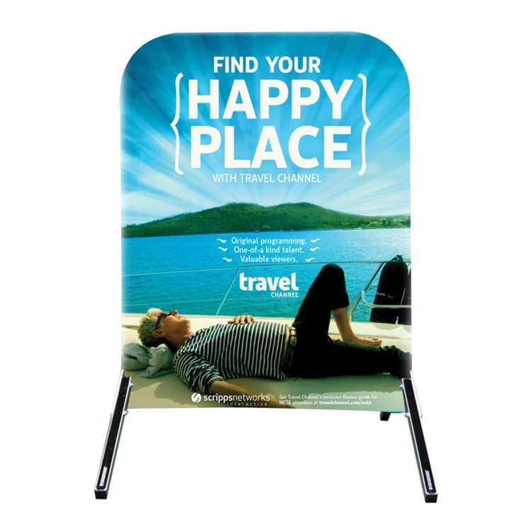 FrameTrex™ trade show banner 30"W x 39"H 2