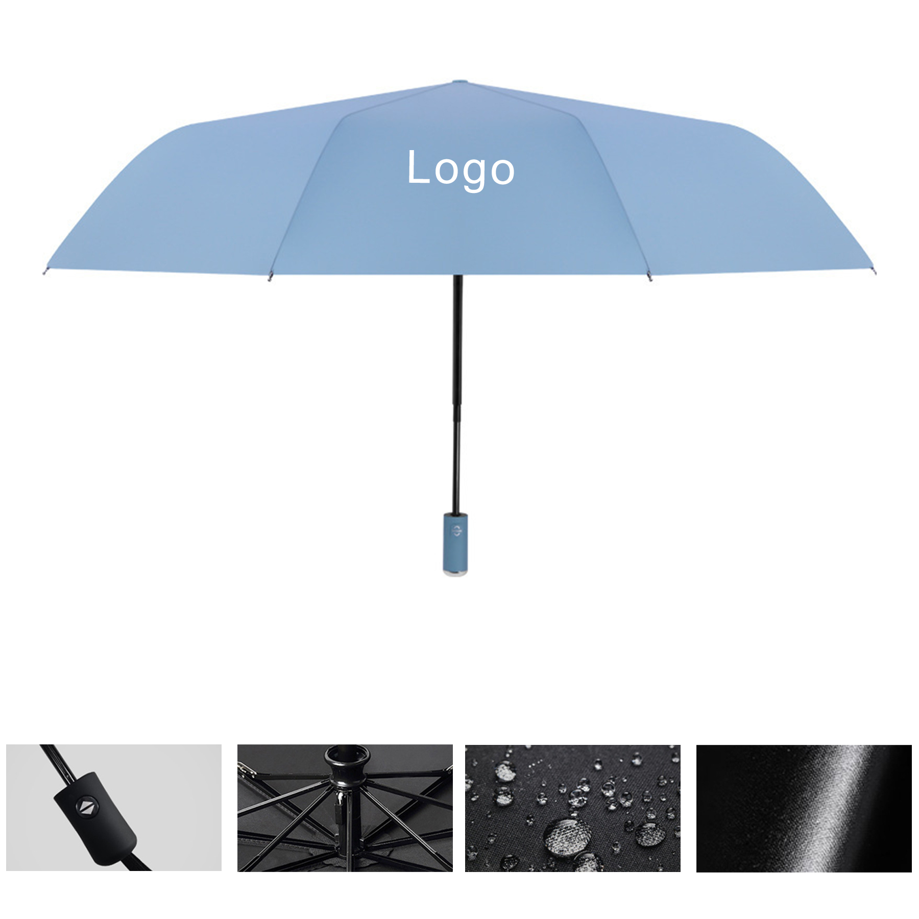 42" Arc 8 Panels Auto Open Umbrella 1