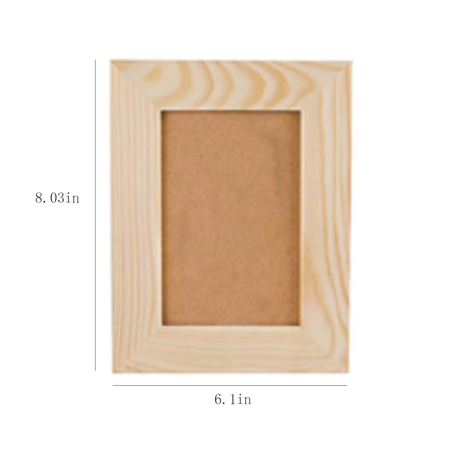 Desk Engraved Wooden Photo Frame 18