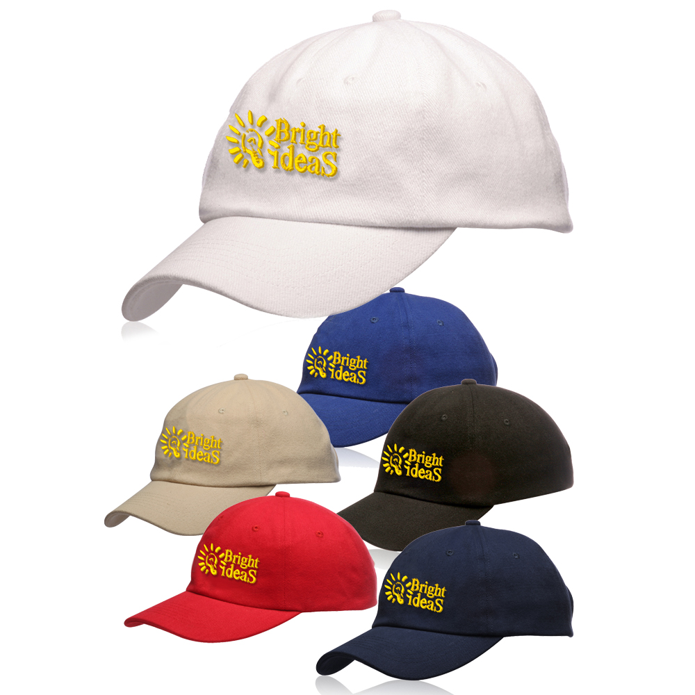 6 Panel Unconstructed Brushed Cotton Cap 9