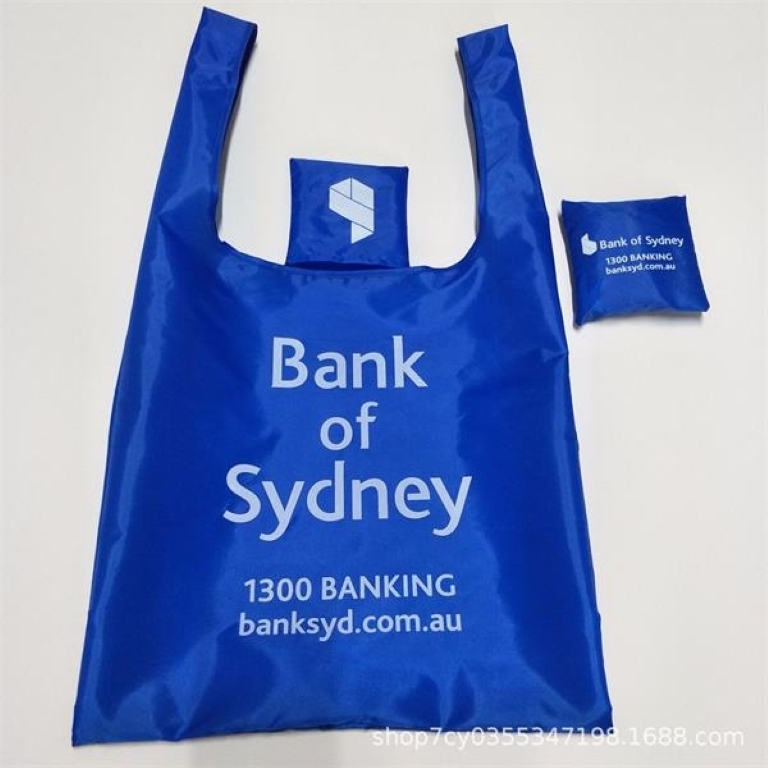 Polyester creative folding shopping gift bag 2