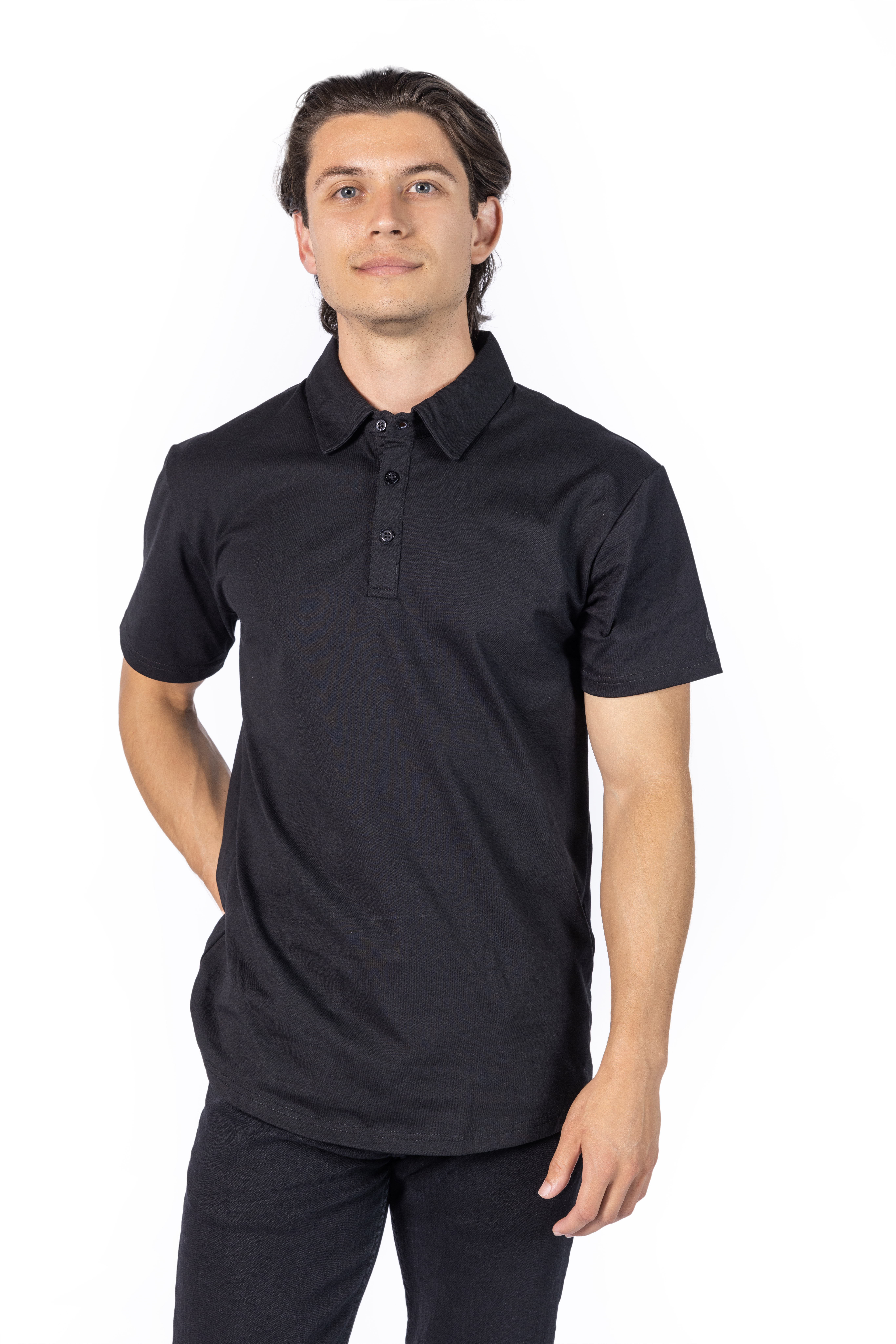 Elemental Men's A-Game Athletic Fit Premium Polo 21