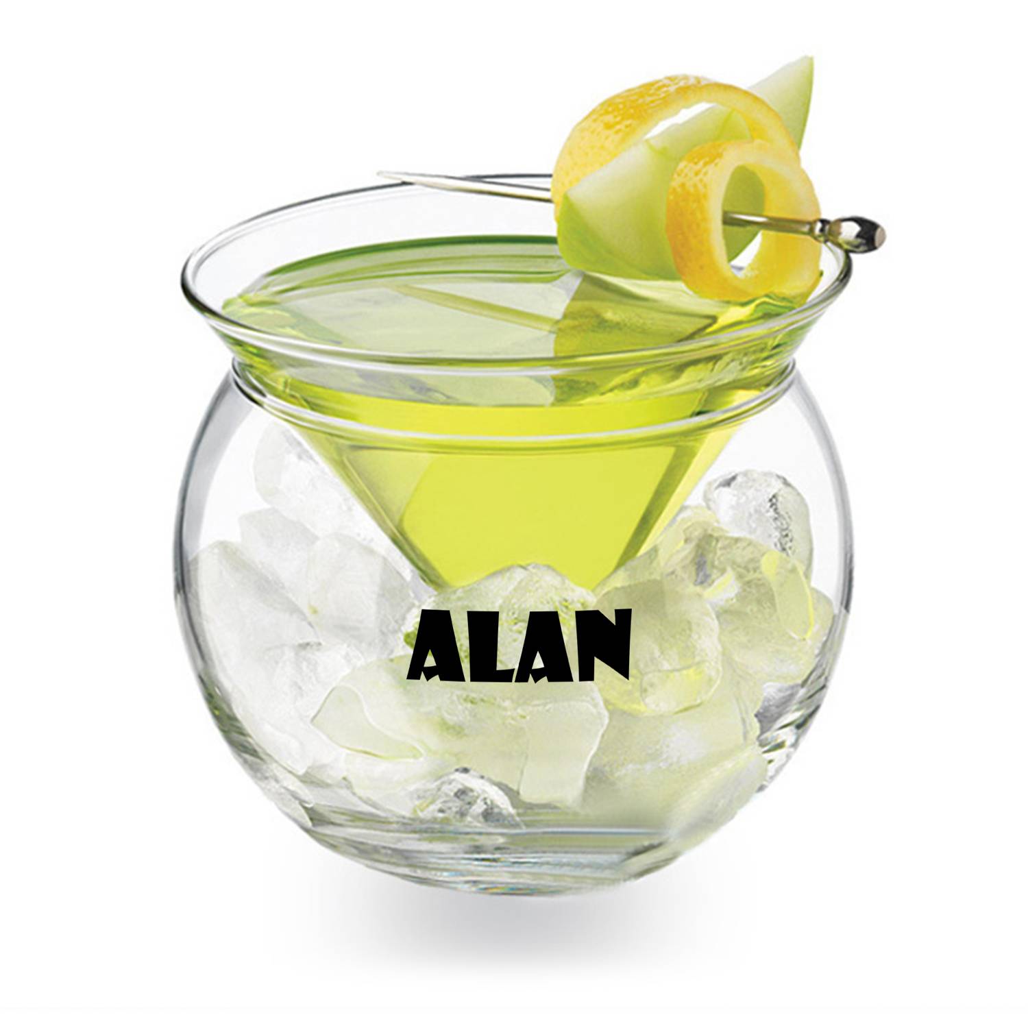 7 Oz. Glass Cocktail Triangle Cup 9