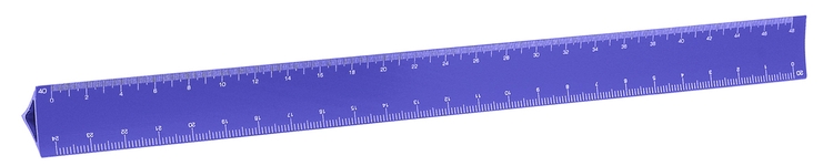 12" Engineer Triangular Hollow Scale 12