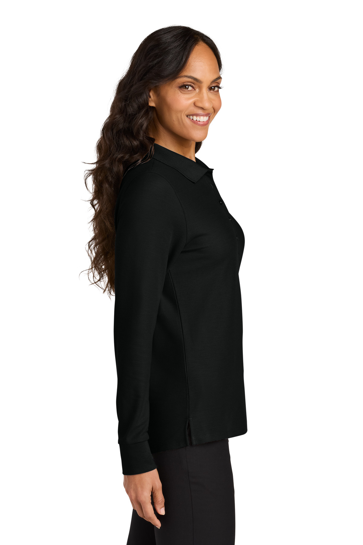 Port Authority Women's Wearever Signature Pique Long Sleeve Polo LK200LS 16