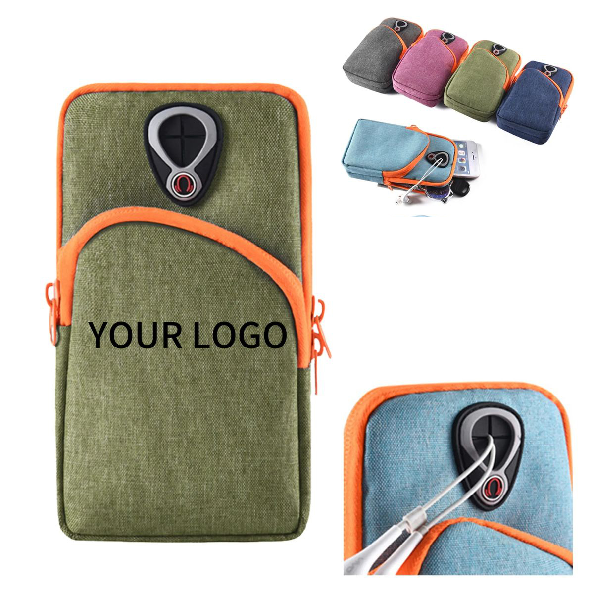 Polyester Durable Gym Phone Holder Bag 3