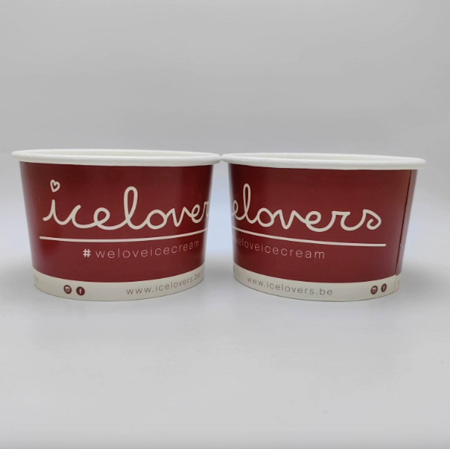 12oz Paper Ice Cream Cups 2