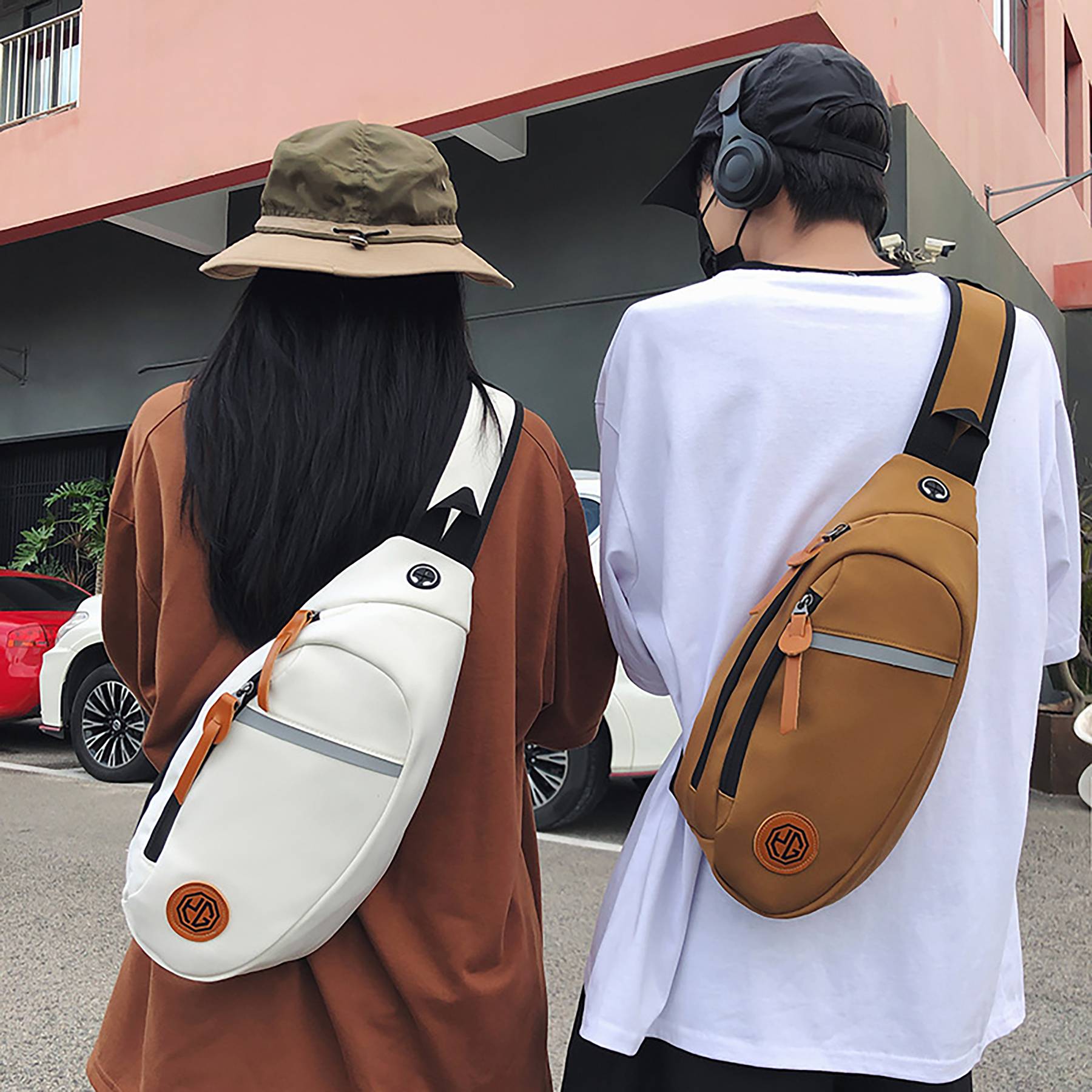 Casual Daypack Travel Hiking Cycling Sling Bag 6
