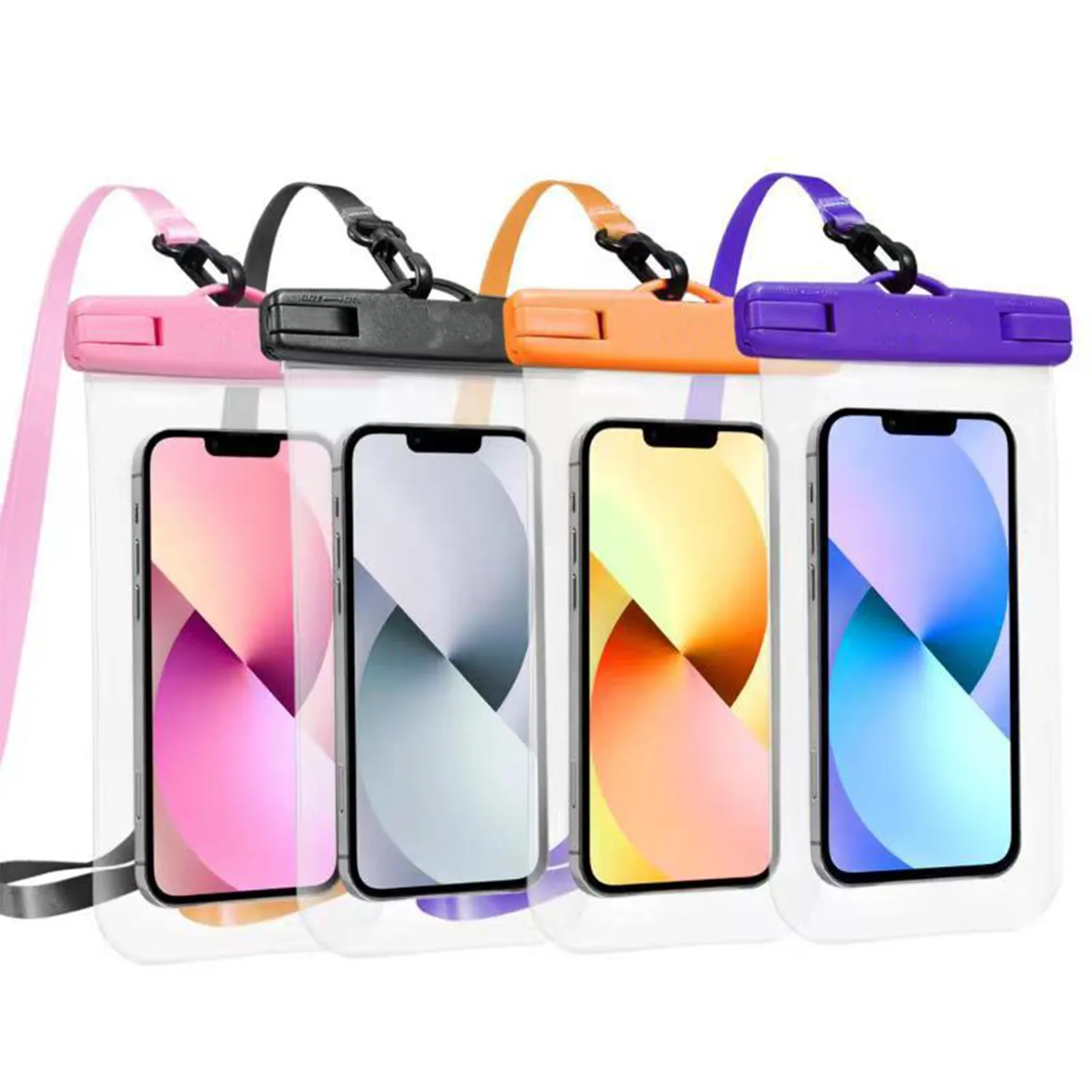 HD transparent 7-inch universal phone waterproof bag 1