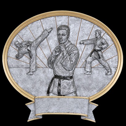 8" Karate Male Legend Plate 2