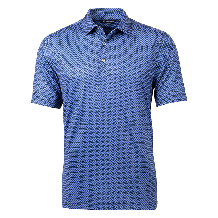 Cutter and Buck Pike Banner Print Stretch Polo 2