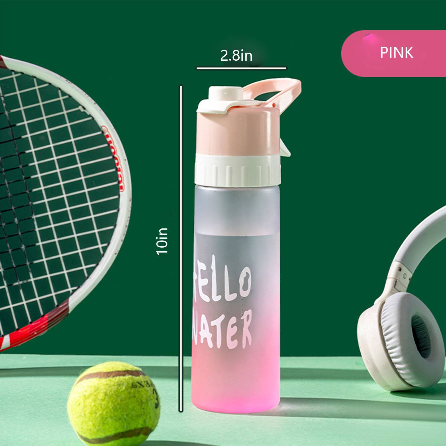 23oz Cooling portable spray plastic water cup 4