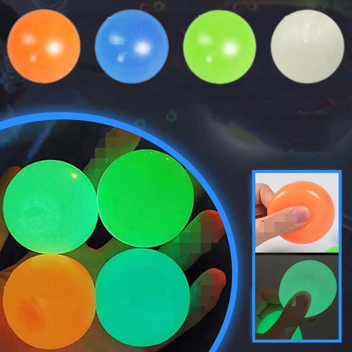 Glow Sticky Balls 2