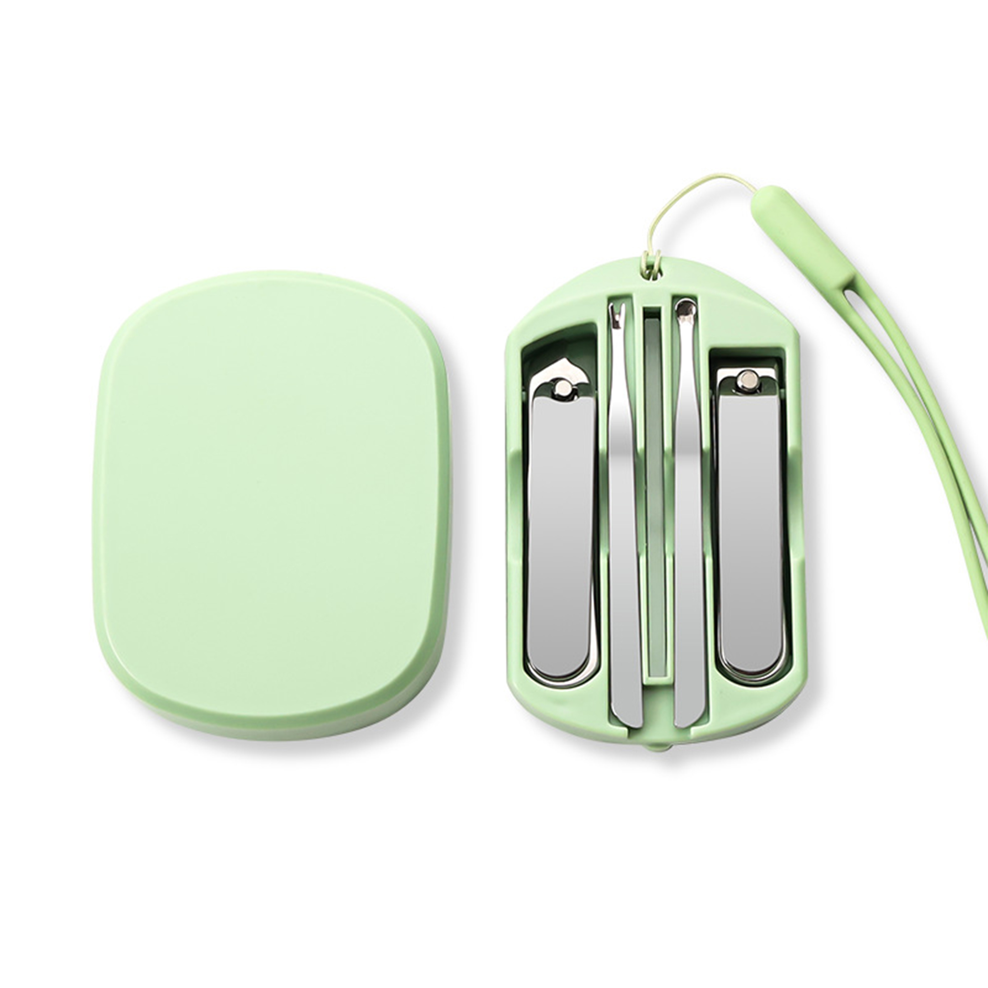 5-in-1 Stainless Steel Manicure Set With Case 7