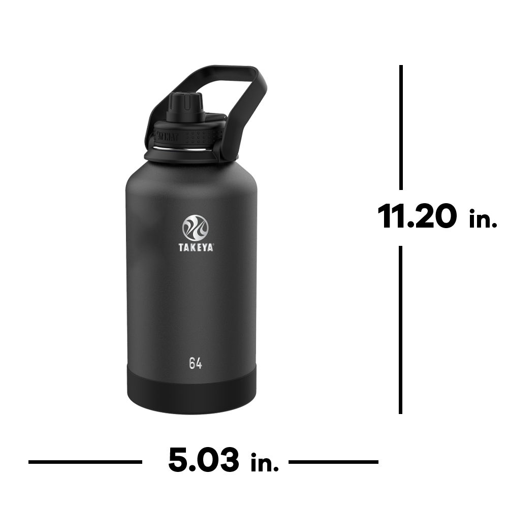 Takeya 64 oz Actives Water Bottle With Spout Lid 2