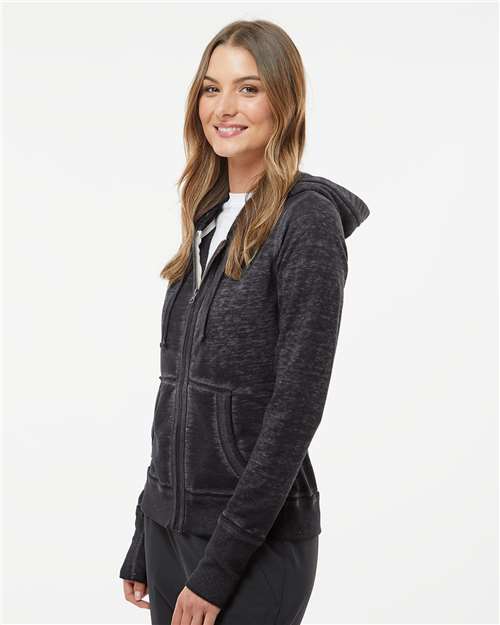 Women's Zen Fleece Full-Zip Hooded Sweatshirt - 8913 31